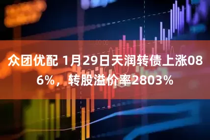 众团优配 1月29日天润转债上涨086%，转股溢价率2803%