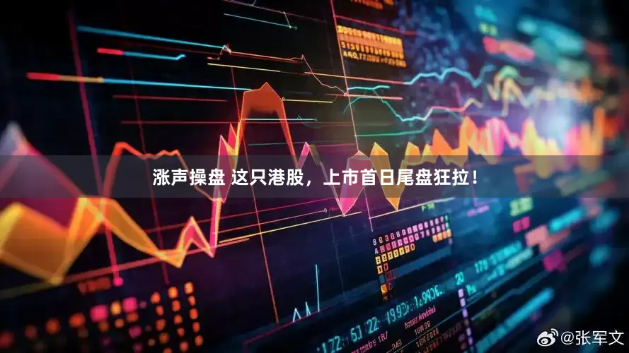 涨声操盘 这只港股，上市首日尾盘狂拉！
